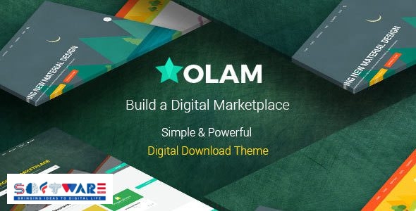 Olam 5.0.0 – Easy Digital Downloads Marketplace WordPress Theme