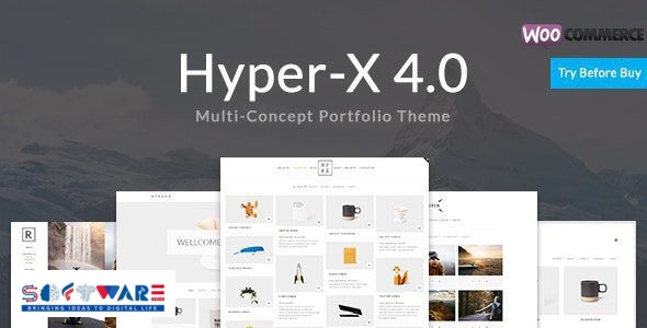 HyperX 4.9.9.4 – Responsive WordPress Portfolio Theme