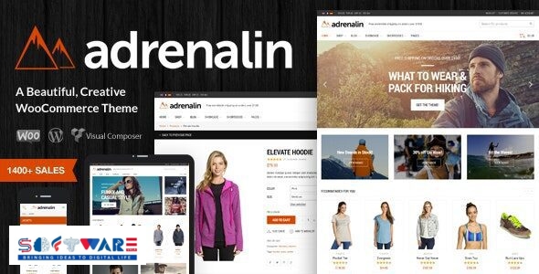 Adrenalin 2.3.0 – Multi-Purpose WooCommerce Theme