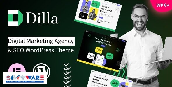 Dilla 1.0 – Digital Marketing Agency & SEO WordPress Theme