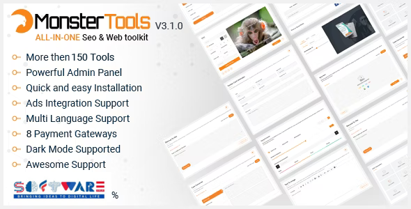 MonsterTools: The All-in-One SEO & Web Toolkit, like a Swiss Army Knife